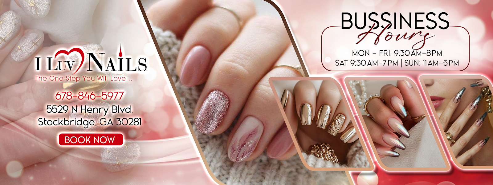 I Luv Nails logo