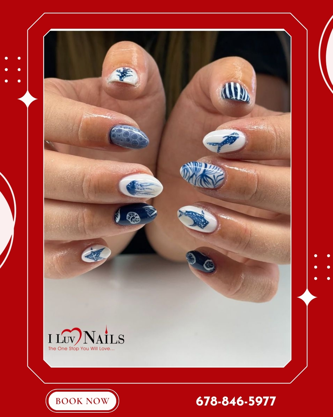 I Luv Nails nail work in Stockbridge, Georgia